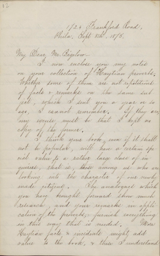 Benjamin-P-Hunt-to-John-Bigelow-September-8-1875