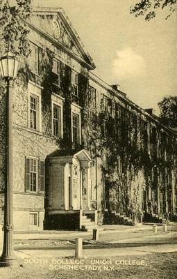 Stoller Residence, South College, early 1900s. Union College Robert N. Michaelson, UC 1972, Postcard Collection.